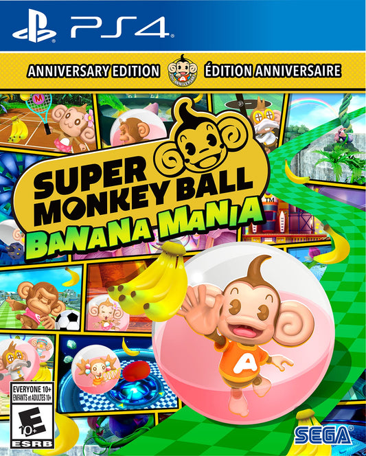 SEGA Super Monkey Ball Banana Mania Anniversary Launch Edition - PS4, Model SB-63275-0