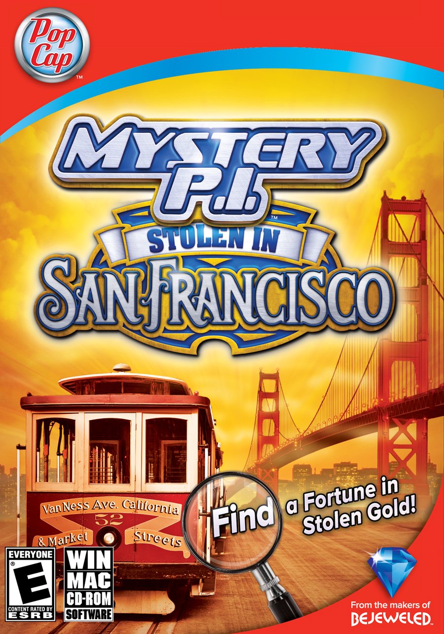 qdwq-US Mystery P.I. Game - Stolen in San Francisco, Model 1001-2359