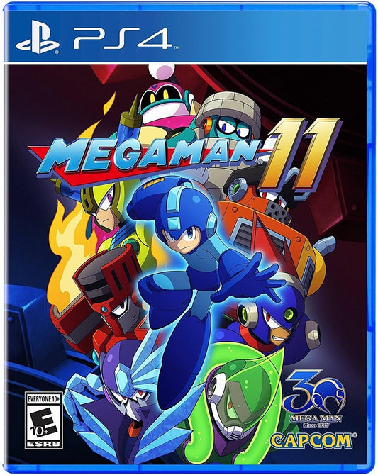 Capcom Megaman 11 Video Game for PS4 - Model 222368