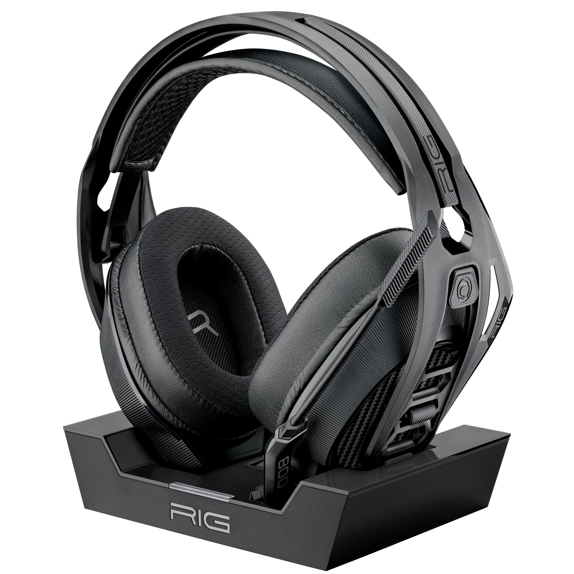 RIG 800 PRO HX Wireless Gaming Headset - Dolby Atmos 3D Audio, Black, S/M/L, Model 10-1336-03, Officially Licensed for Xbox Series X|