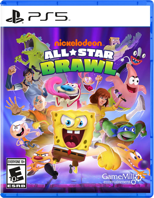 Game Mill Nickelodeon All Star Brawl for PlayStation 5 - Action-Packed Multiplayer Game, Model 856131008541