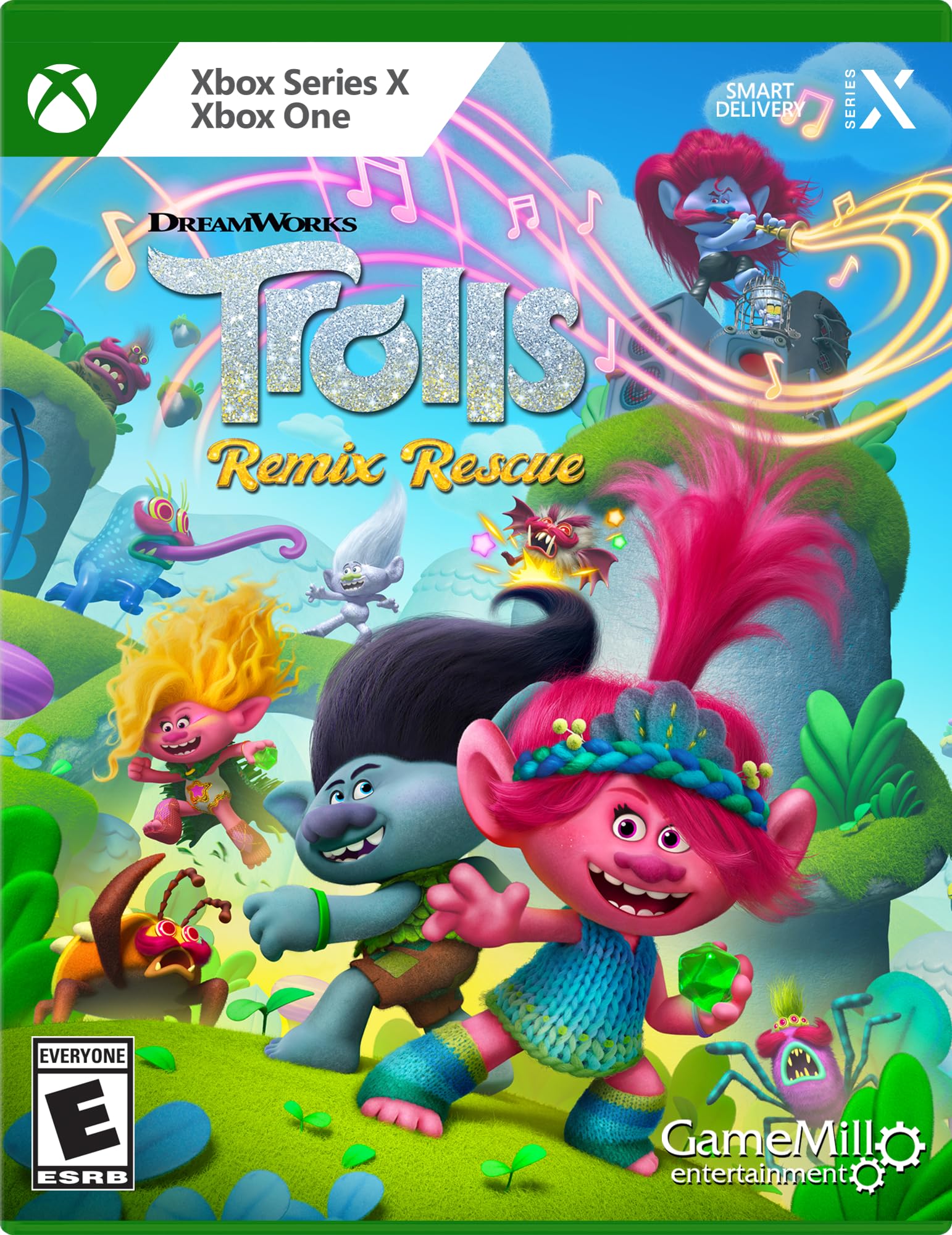 Game Mill Trolls Remix Rescue - Xbox Series X Game, Model SLTG66064XBX