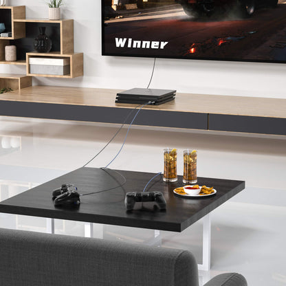 Fasgear Micro USB Cable 16ft - 2 Pack Fast Charging Data Sync for PS4, Xbox One, Galaxy S7/S6 - Black/Blue