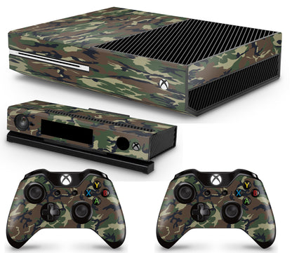 giZmoZ n gadgetZ GNG Camo Console Skin Decal + 2 Controller Skins for Xbox One - GNG-XB-CAMO-SKINS
