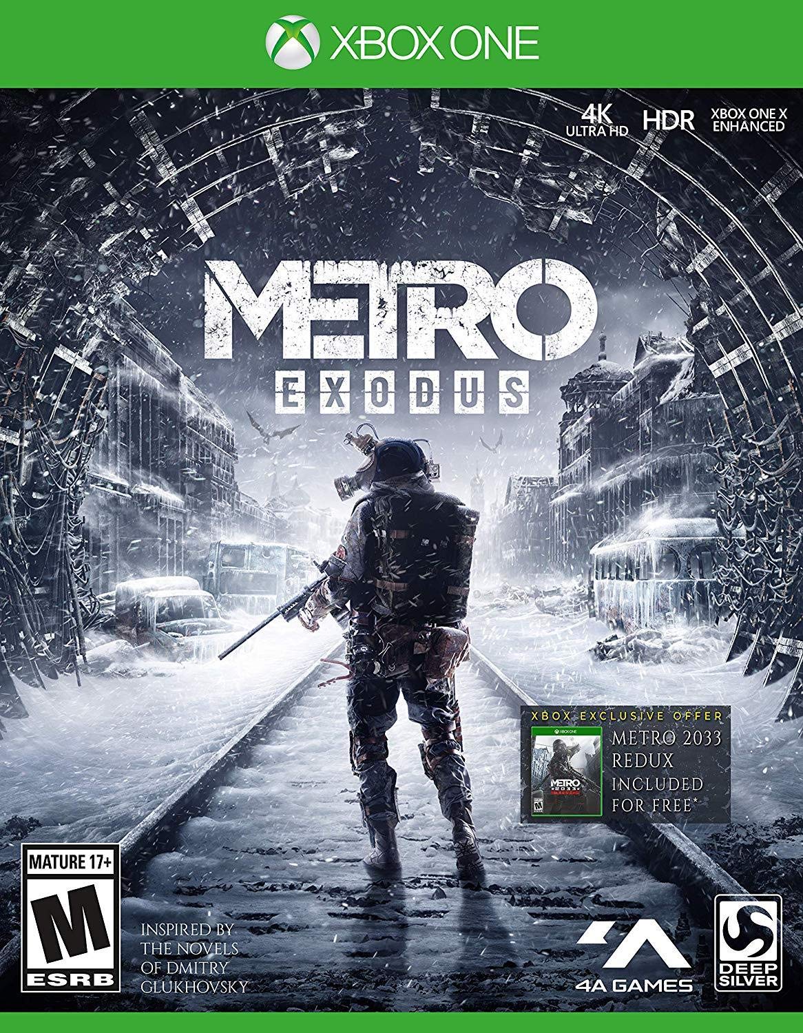 Metro Exodus  Day One Edition - Xbox One