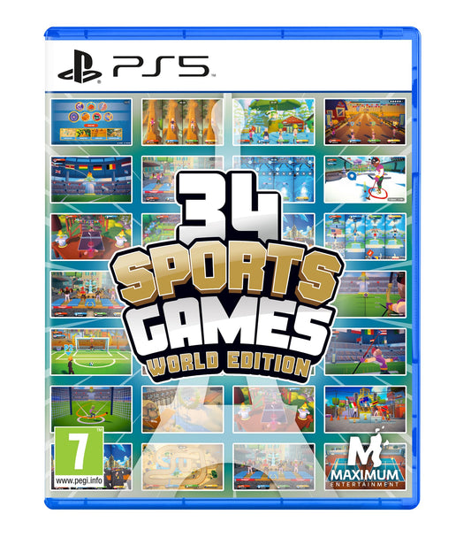 Maximum Entertainment 34 Sports Games - World Edition (PS5)