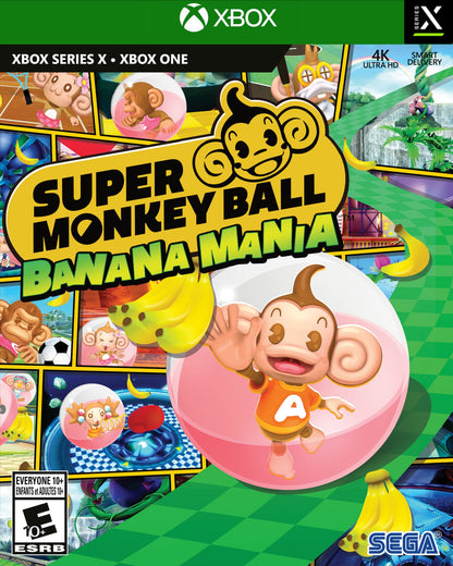 SEGA Super Monkey Ball Banana Mania - Standard Edition for Xbox Series X, 1 Count, Model SB-64210-0