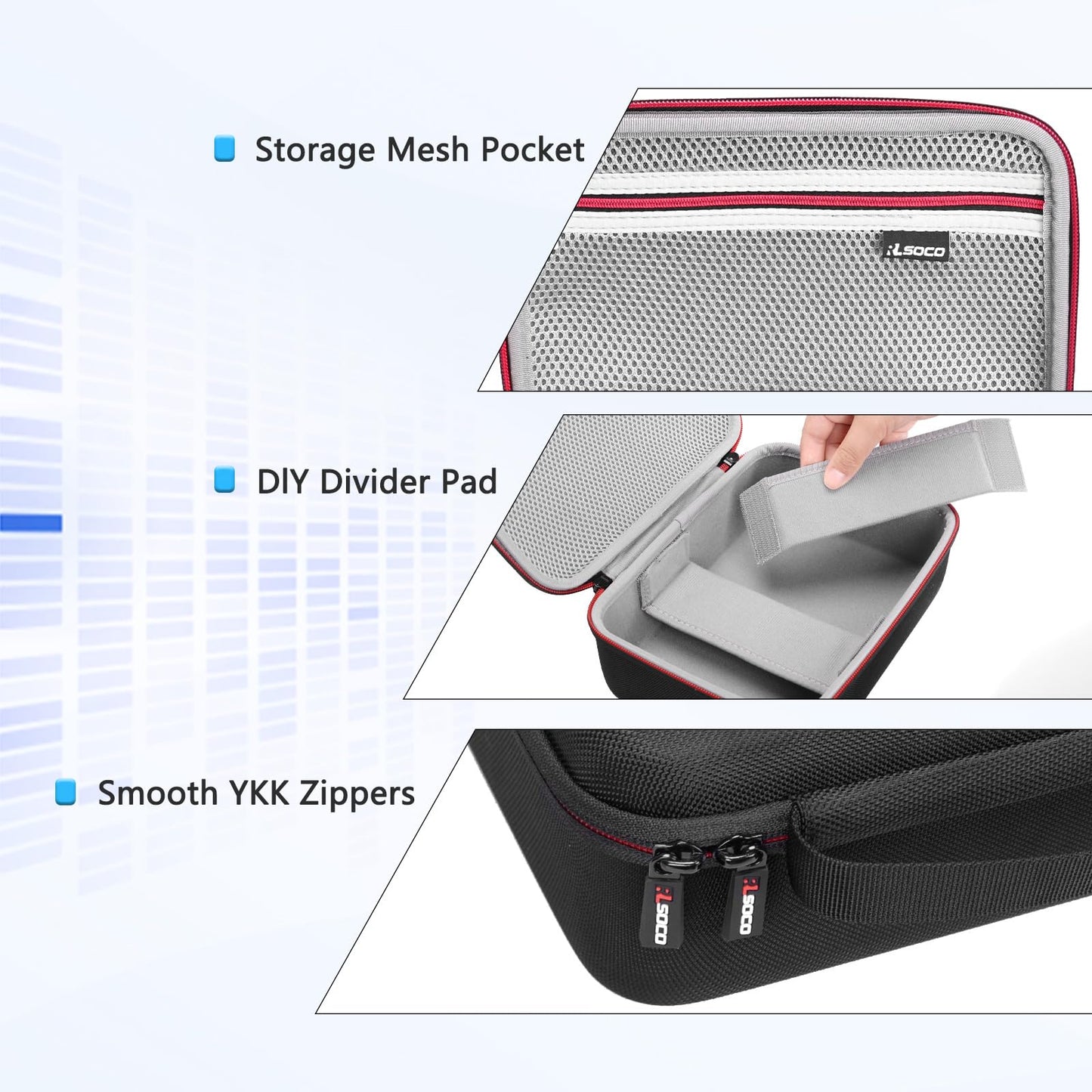 RLSOCO Carrying Case for Sega Genesis Mini 2/Genesis Mini - Black, Model: Genesis Mini 1 Gen