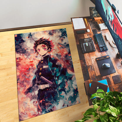 Demon Slayer Decor Rug- 62x40 inches