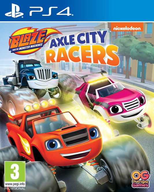 BANDAI NAMCO Entertainment Blaze and The Monster Machines: Axle City Racers (PS4) - Black, Model 114868
