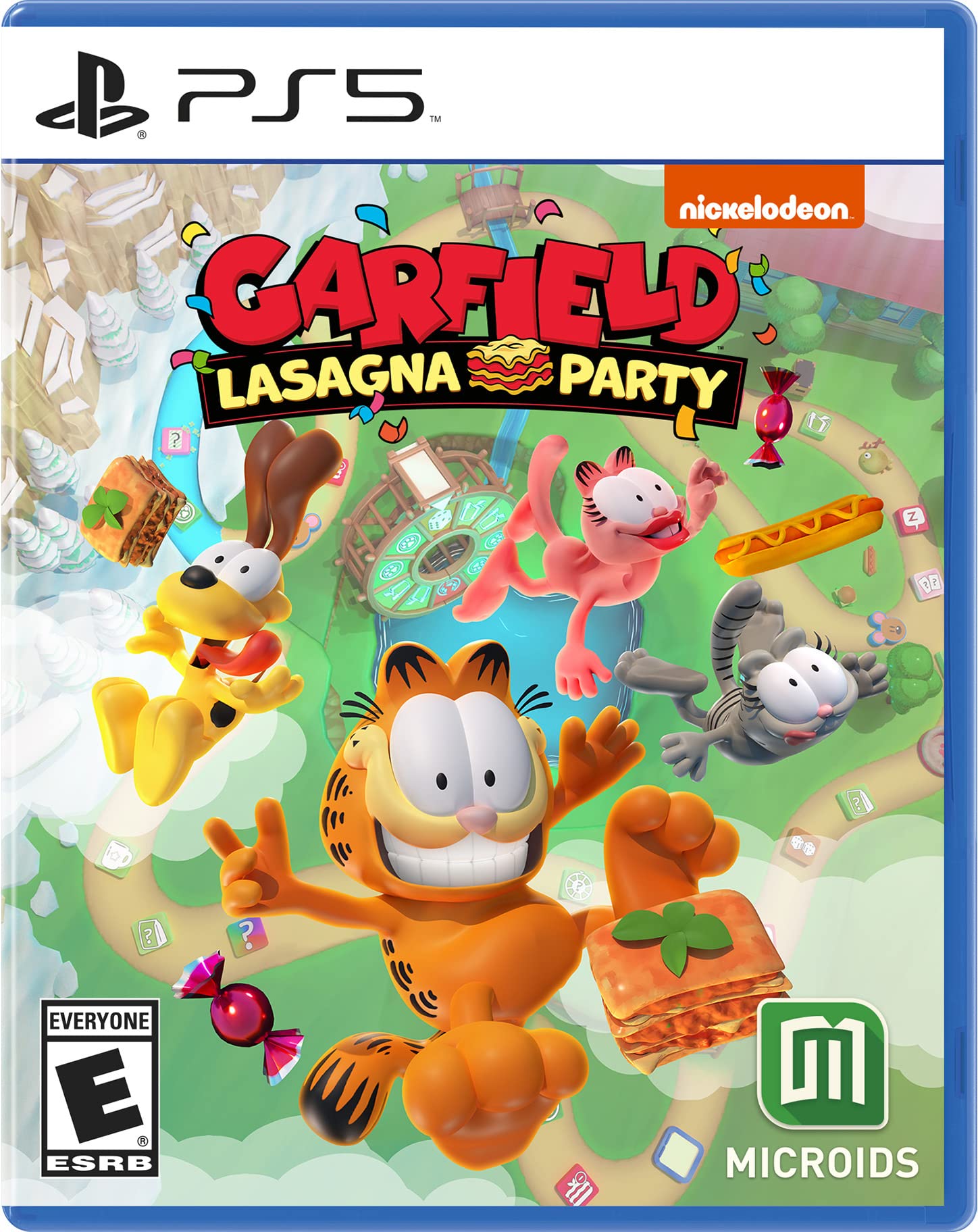 Maximum Games Garfield Lasagna Party - PS5 Game, Model 12371_US, Fun Party Adventure