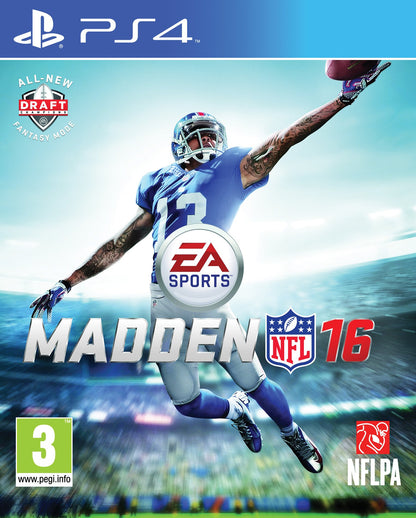 Electronic Arts Madden NFL 16 for PS4 - Model 1024194 - Football Video Game