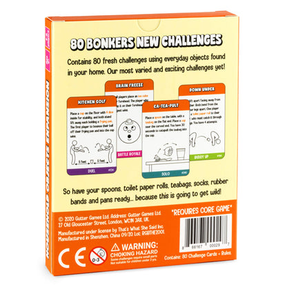 Gutter Games Beat That Household Objects Expansion - Family Party Game for Kids and Adults, 26 cm x 20.5 cm x 8 cm, Multicolor