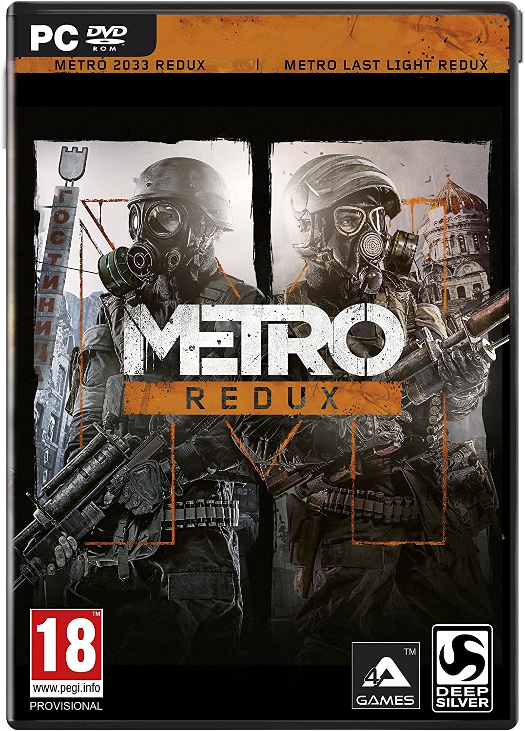 Deep Silver Metro Redux for Windows PC - Model PC39251, Action Adventure Game