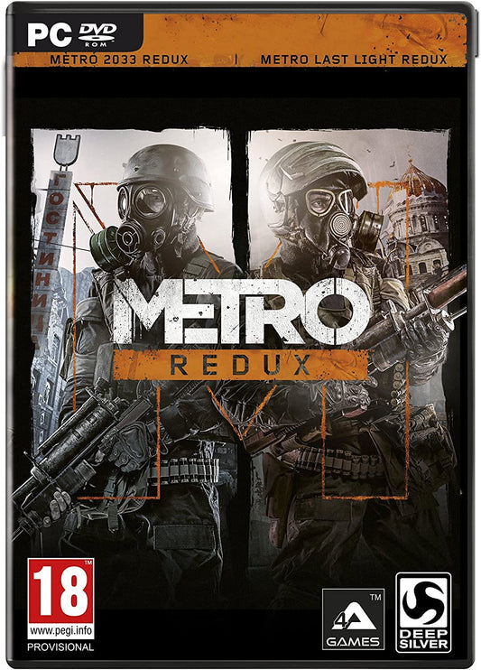 Deep Silver Metro Redux for Windows PC - Model PC39251, Action Adventure Game