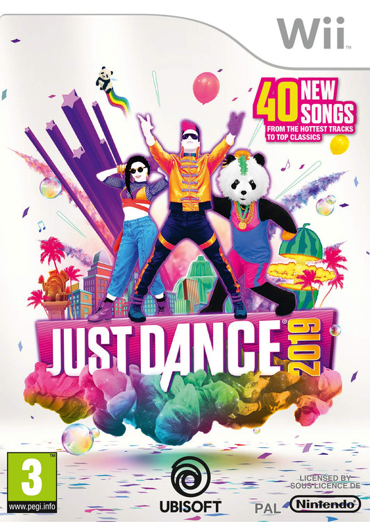 Ubisoft Just Dance 2019 for Nintendo Wii - Model 222870 - Fun Dance Game