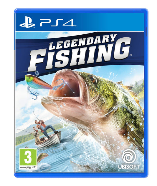 Ubisoft Legendary Fishing Game for PS4 - Model 222378 - Ultimate Fishing Experience