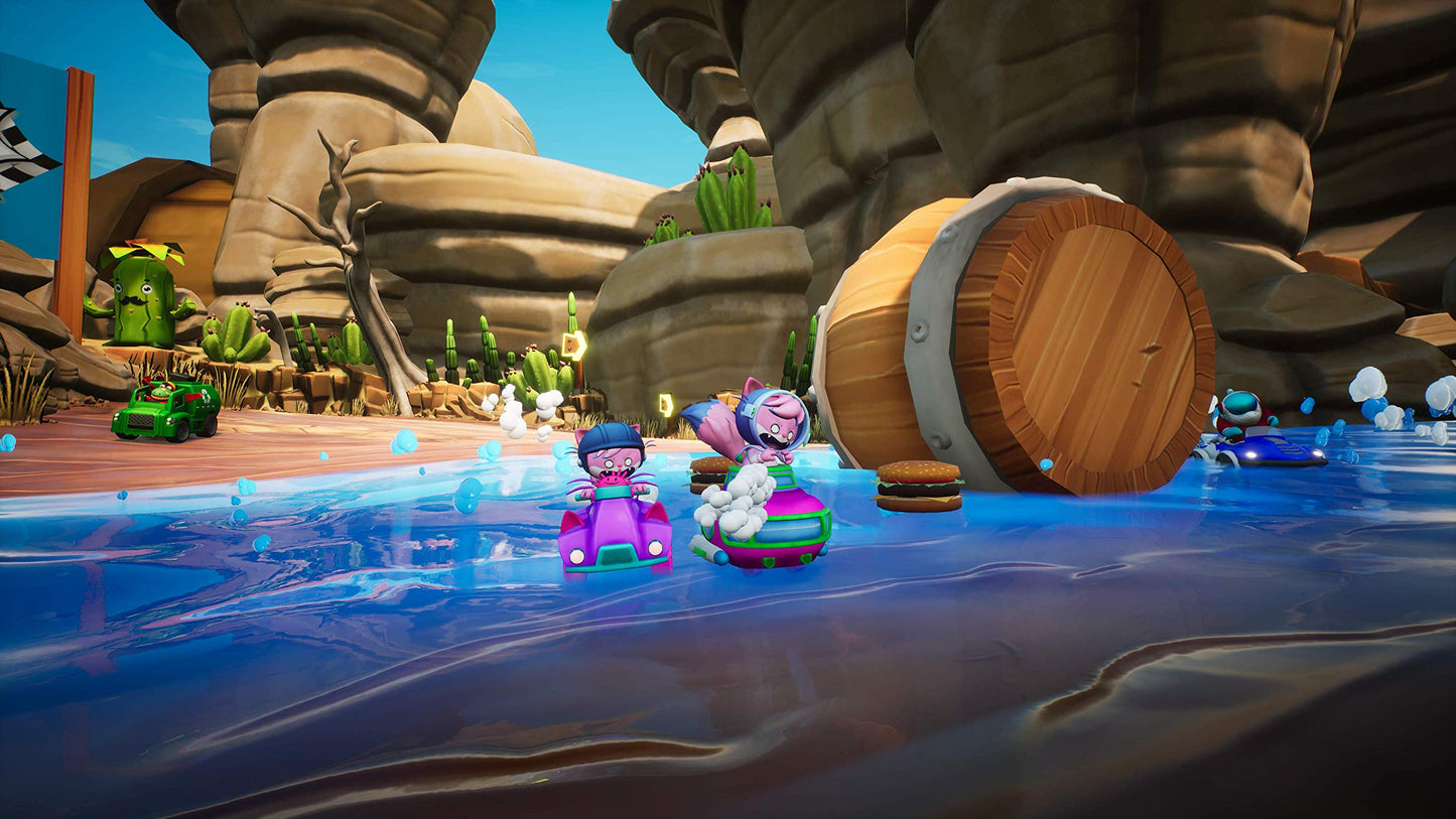 Bandai Namco Race with Ryan for Xbox One - Fun Racing Game, Model E03447