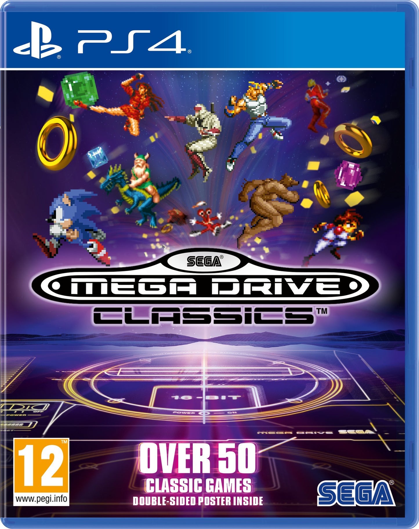 SEGA Mega Drive Classics for PS4 - Model 221794, Classic Gaming Experience, PS4 Console Game