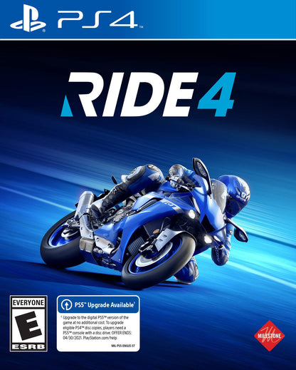 Deep Silver RIDE 4 - PlayStation 4 Racing Game, Model 18163, Thrilling Motorcycle Gameplay