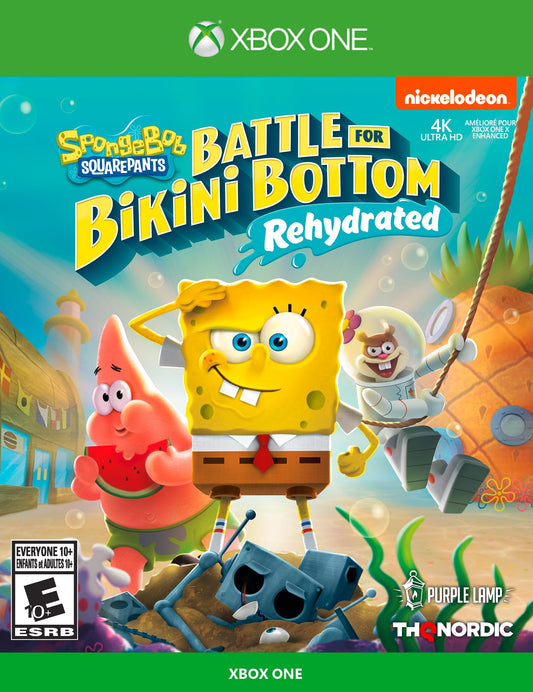 THQ Nordic Spongebob Squarepants: Battle for Bikini Bottom - Rehydrated Xbox One Standard Edition - Multi-Colored, Model 22165