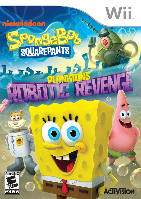 ACTIVISION SpongeBob SquarePants: Planktons Robotic Revenge - Nintendo Wii Model 76804