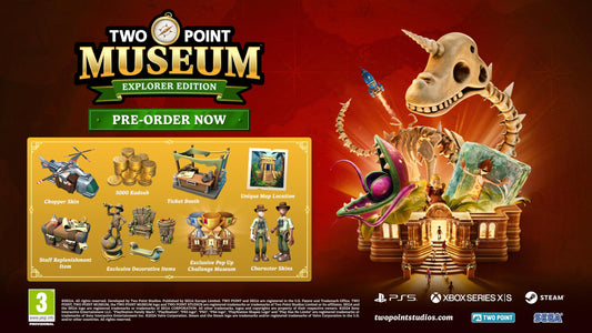 SEGA Two Point Museum: Explorer Edition for PlayStation 5 - Engaging Gameplay Experience