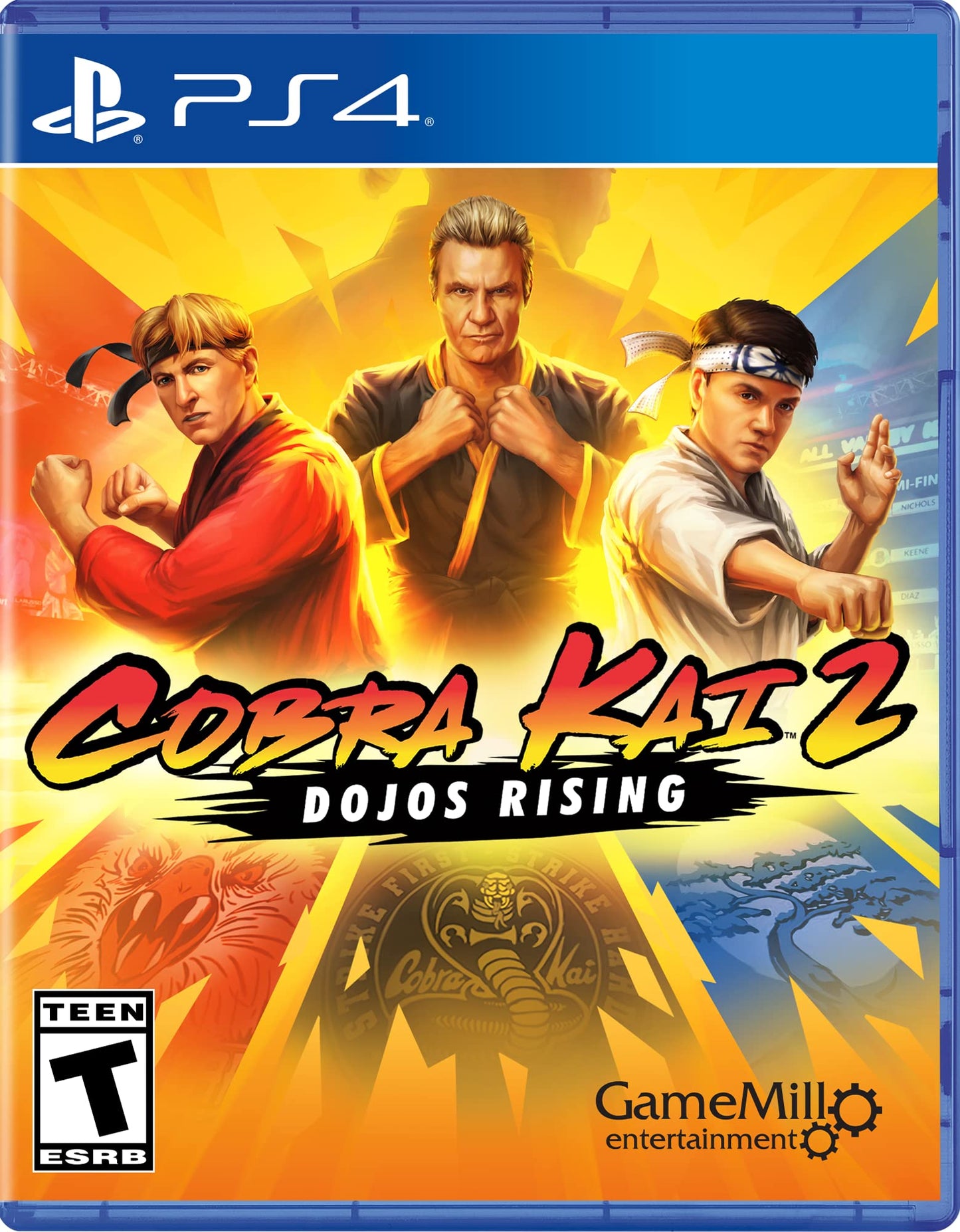 Game Mill Cobra Kai 2: Dojos Rising - PlayStation 4 Game, Action Fighting Adventure