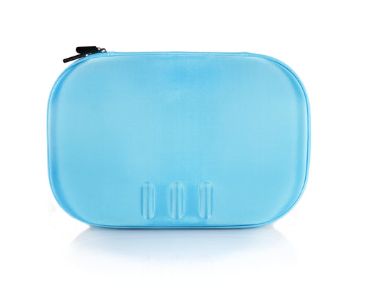 CaseSack VR Headset Travel Case for Meta Quest 3/2 - Blue, Polyester, Includes Shoulder Strap, Model 6303280