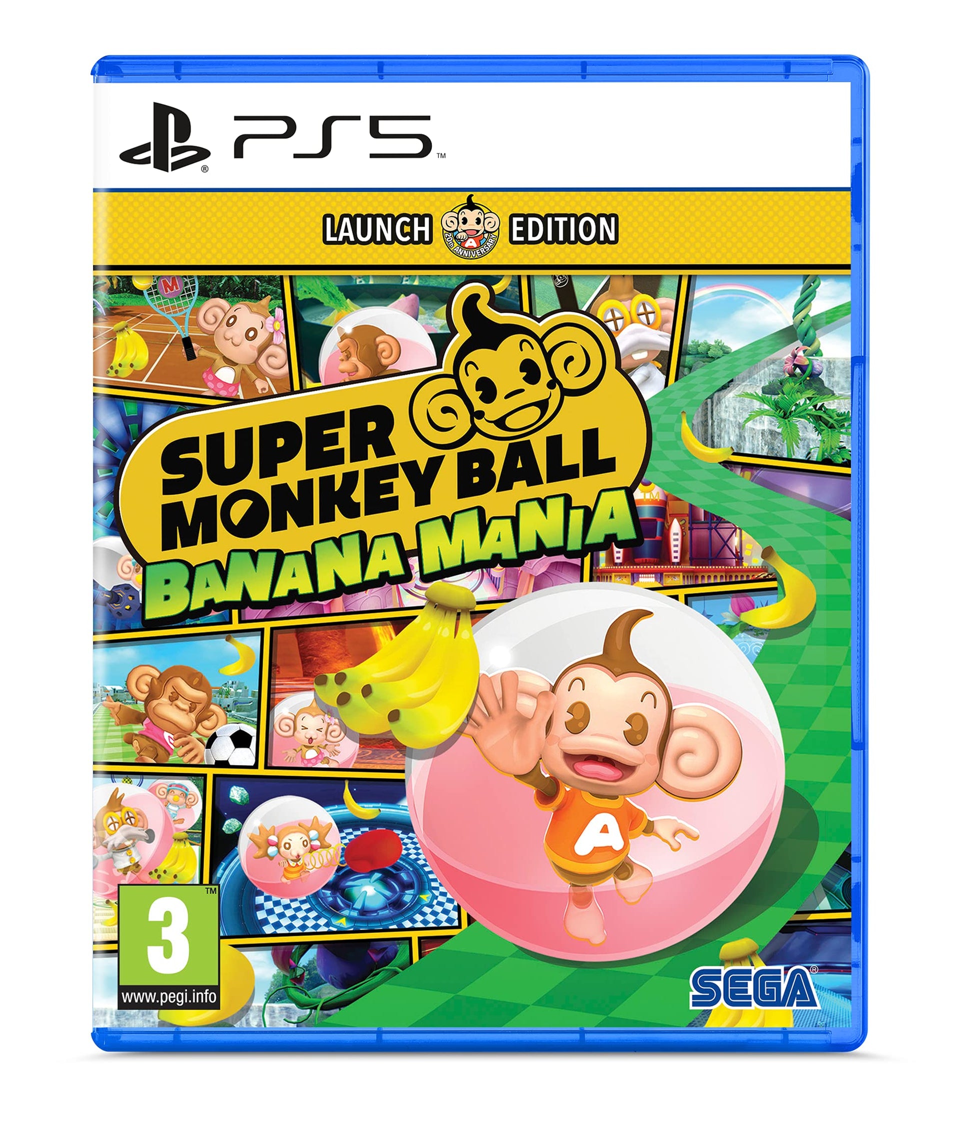 SEGA Super Monkey Ball Banana Mania: Launch Edition for PS5 - Model 1178821