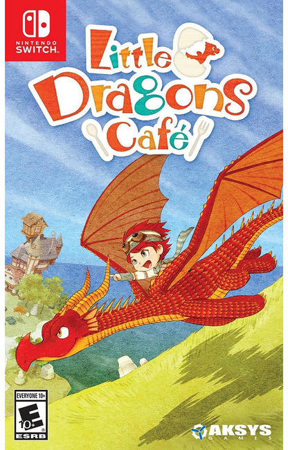Aksys Little Dragons Cafe for Nintendo Switch - Model SW-01, Engaging Adventure Game