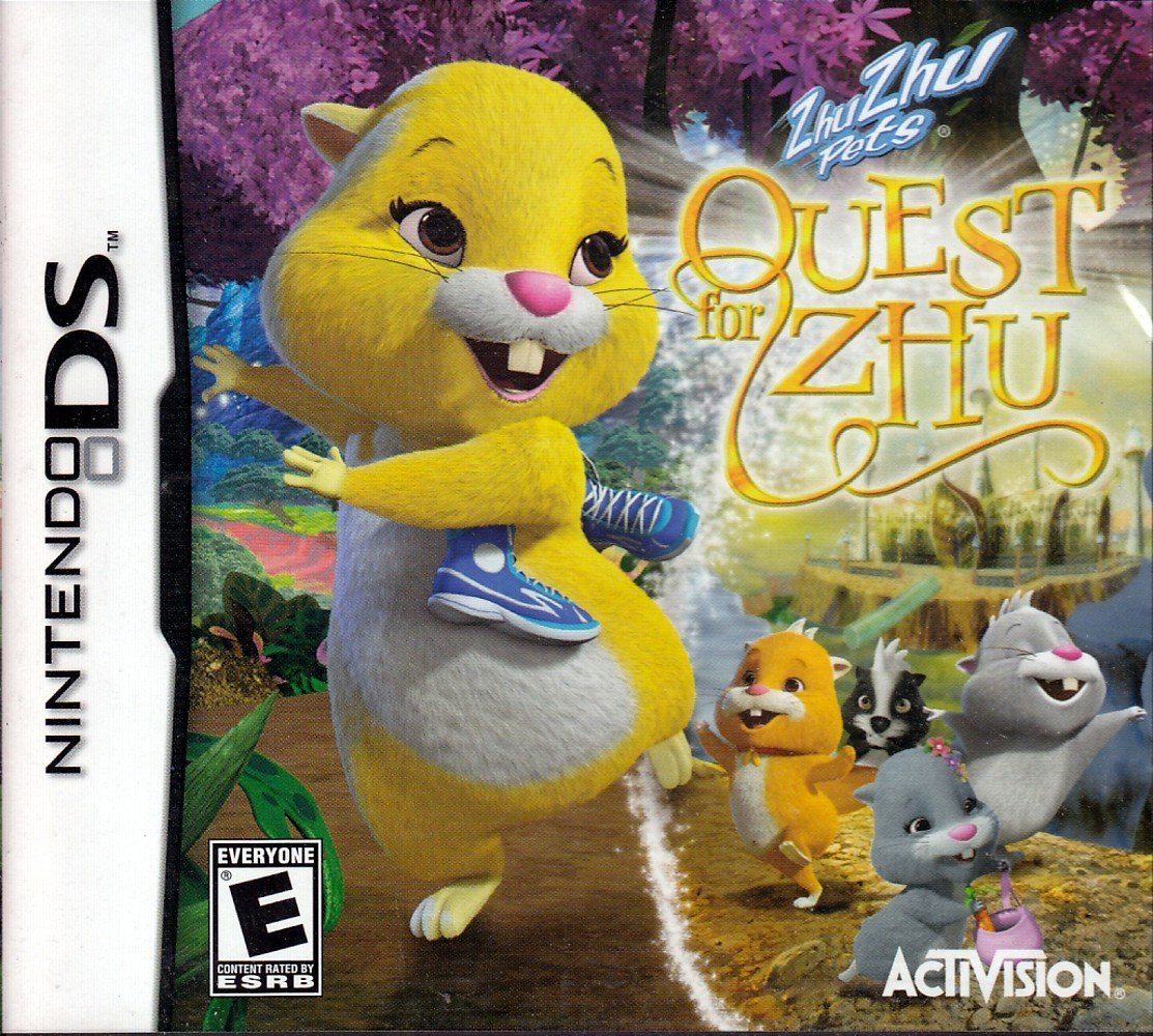 ACTIVISION Zhu Zhu Pets: Quest for Zhu DS - Model 76678, Fun Adventure Game for Nintendo DS