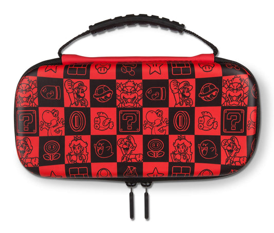PowerA Protection Kit Lite -Red Super Mario Bros. Checkerboard - Nintendo Switch