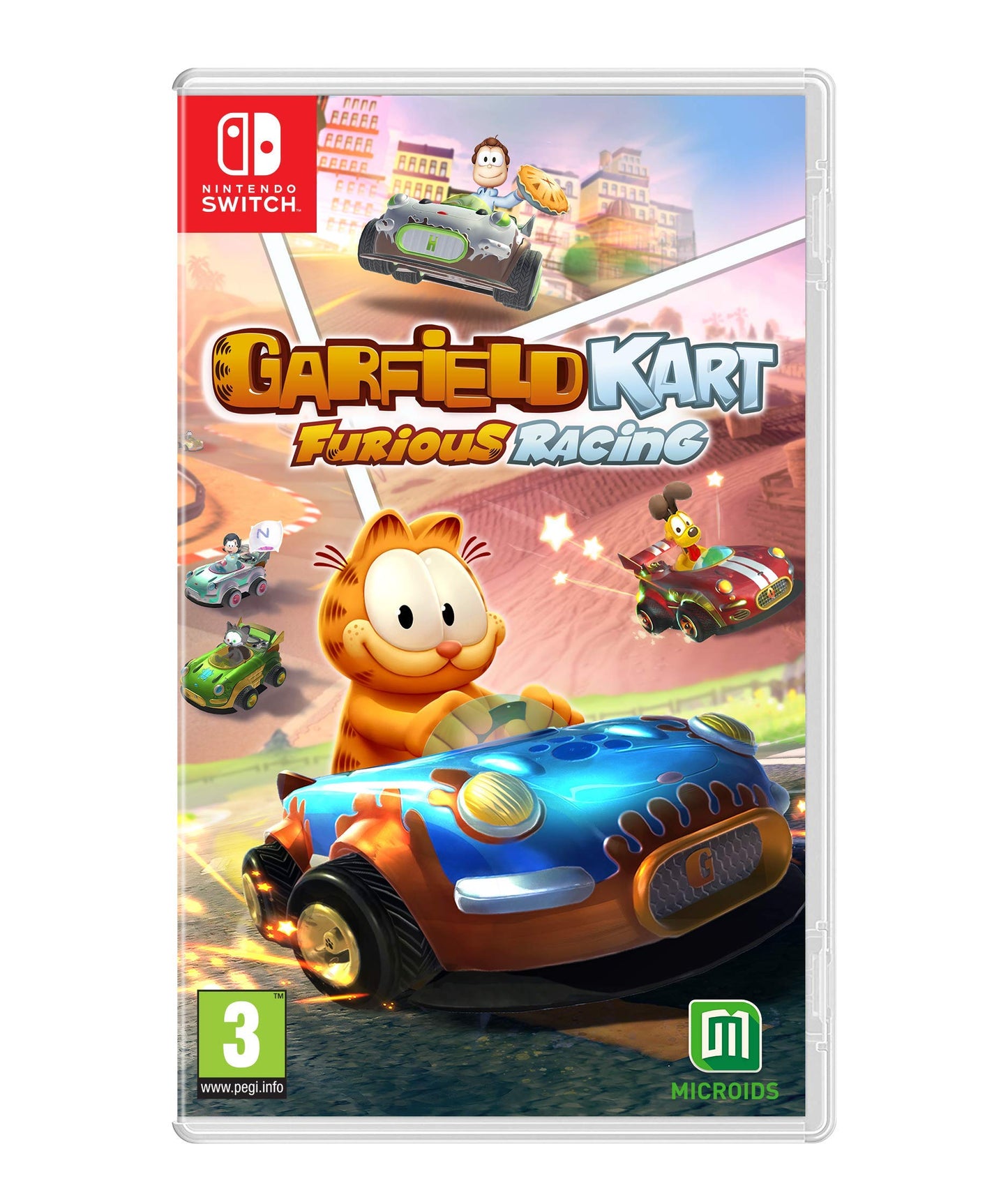 Maximum Games Garfield Kart Furious Racing for Nintendo Switch - Multicolor, Model 483788