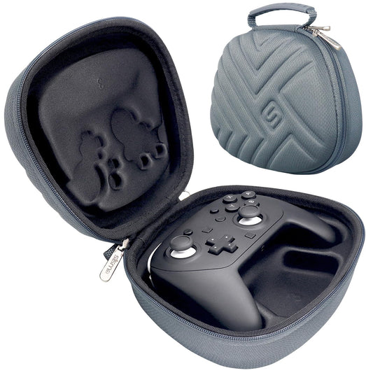 sisma Protective Case Compatible with Nintendo Switch 2 Pro Controller  Hard Shell Original Switch Controller Protection Travel Storage Case Portable Carrying Bag  Grey