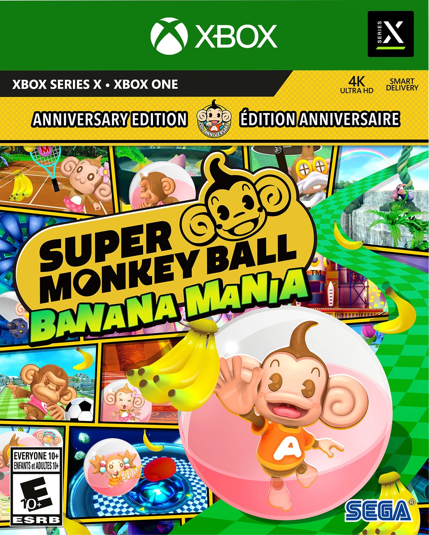 SEGA Super Monkey Ball Banana Mania: Anniversary Launch Edition - Xbox Series X, Model SB-64208-7