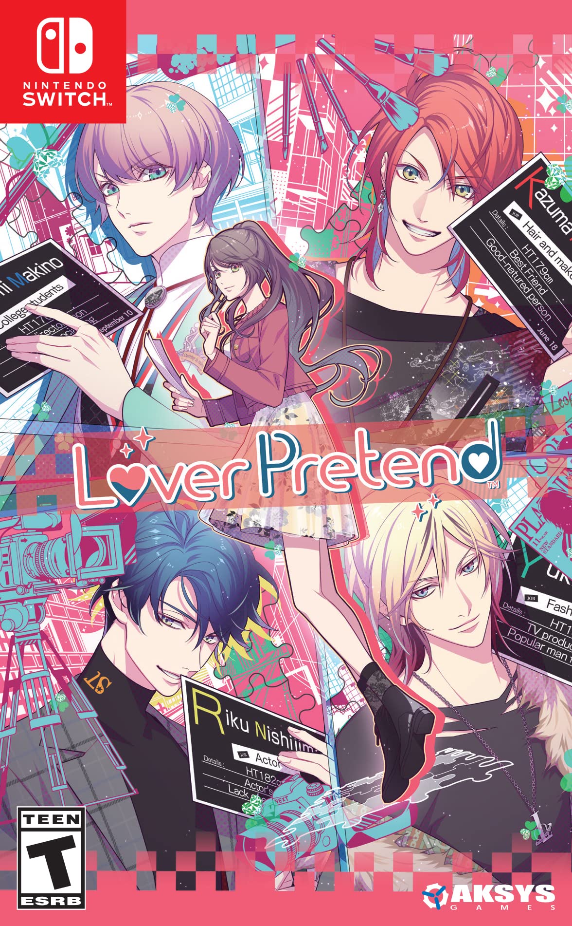 Aksys Lover Pretend Game for Nintendo Switch - Model SW-39, Engaging Story Adventure