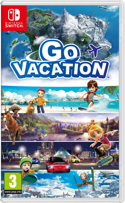 Nintendo Go Vacation for Nintendo Switch - Model 2523946 - Fun Family Adventure Game
