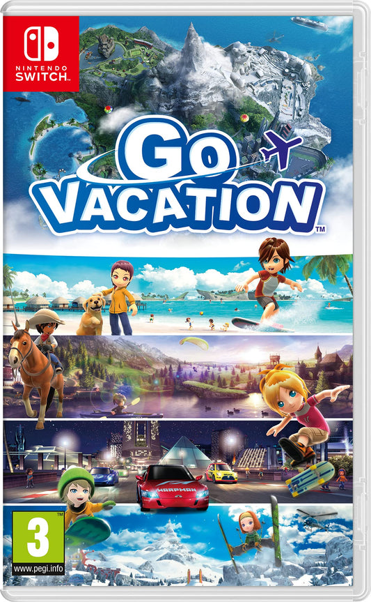 Nintendo Go Vacation for Nintendo Switch - Model 2523946 - Fun Family Adventure Game