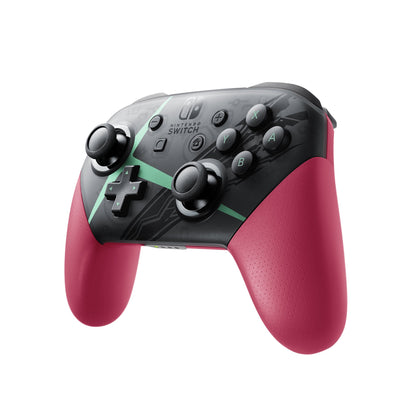 Nintendo Pro Controller - Xenoblade Chronicles 2 Edition for Nintendo Switch, Model HACAFSSKD, Vibrant Xenoblade Color