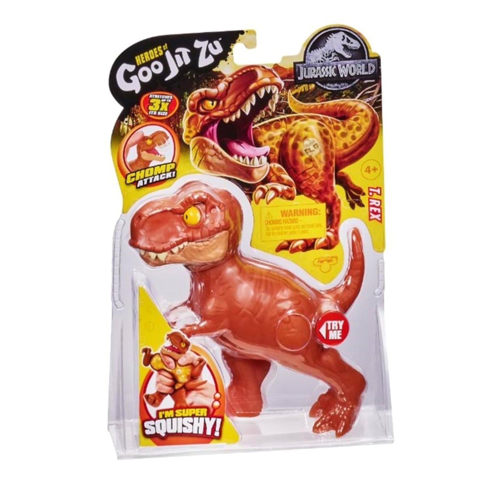 Heroes of Goo Jit Zu - Licensed dinosaur theme - Chomp Attack - Stretch T. Rex