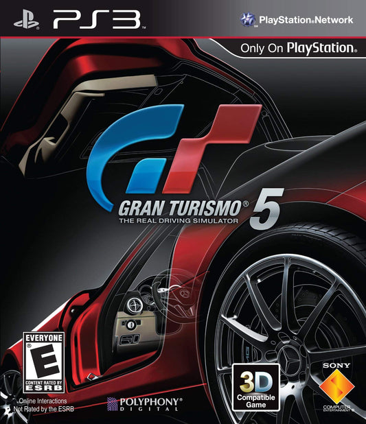 Sony Gran Turismo 5 - Renewed for Playstation 3 - Racing Game with Enhanced Graphics and Features