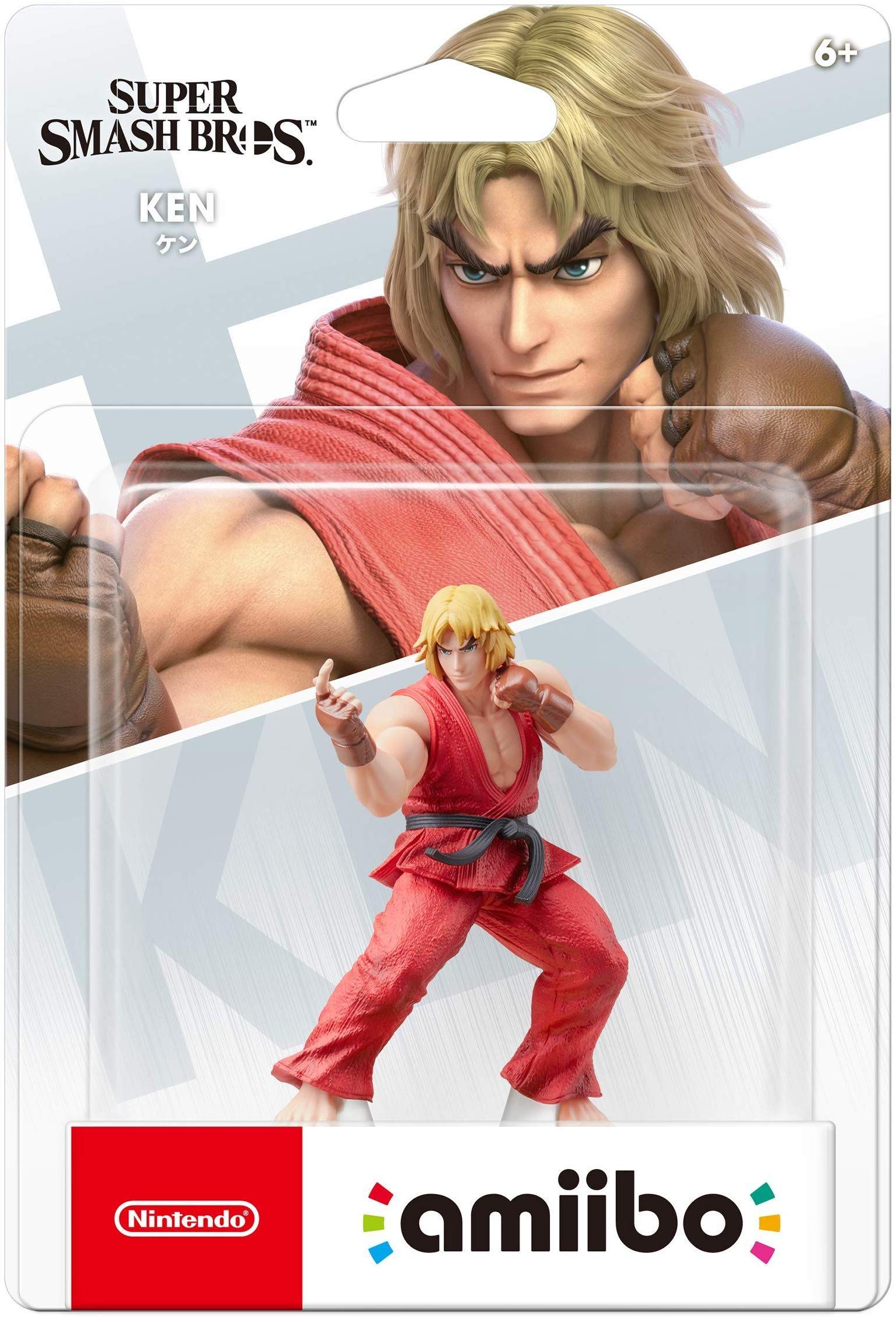 Nintendo Amiibo - Ken (SSBU) - Model NVLCAADG - Switch Collectible Figure