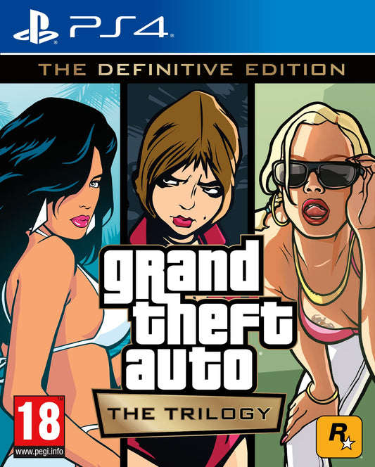ROCKSTAR GAMES Grand Theft Auto: The Trilogy - The Definitive Edition for PS4, Model PS4430791