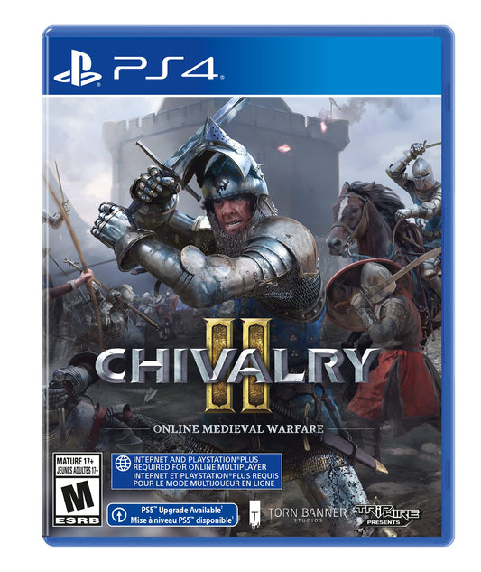 Deep Silver Chivalry 2 - PlayStation 4 Game, Model 18286, Action Combat Adventure