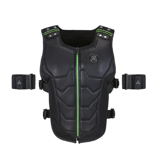 TrueGear Haptic Suit ME01 - Black/Green, Immersive Haptic Feedback Wearable Technology