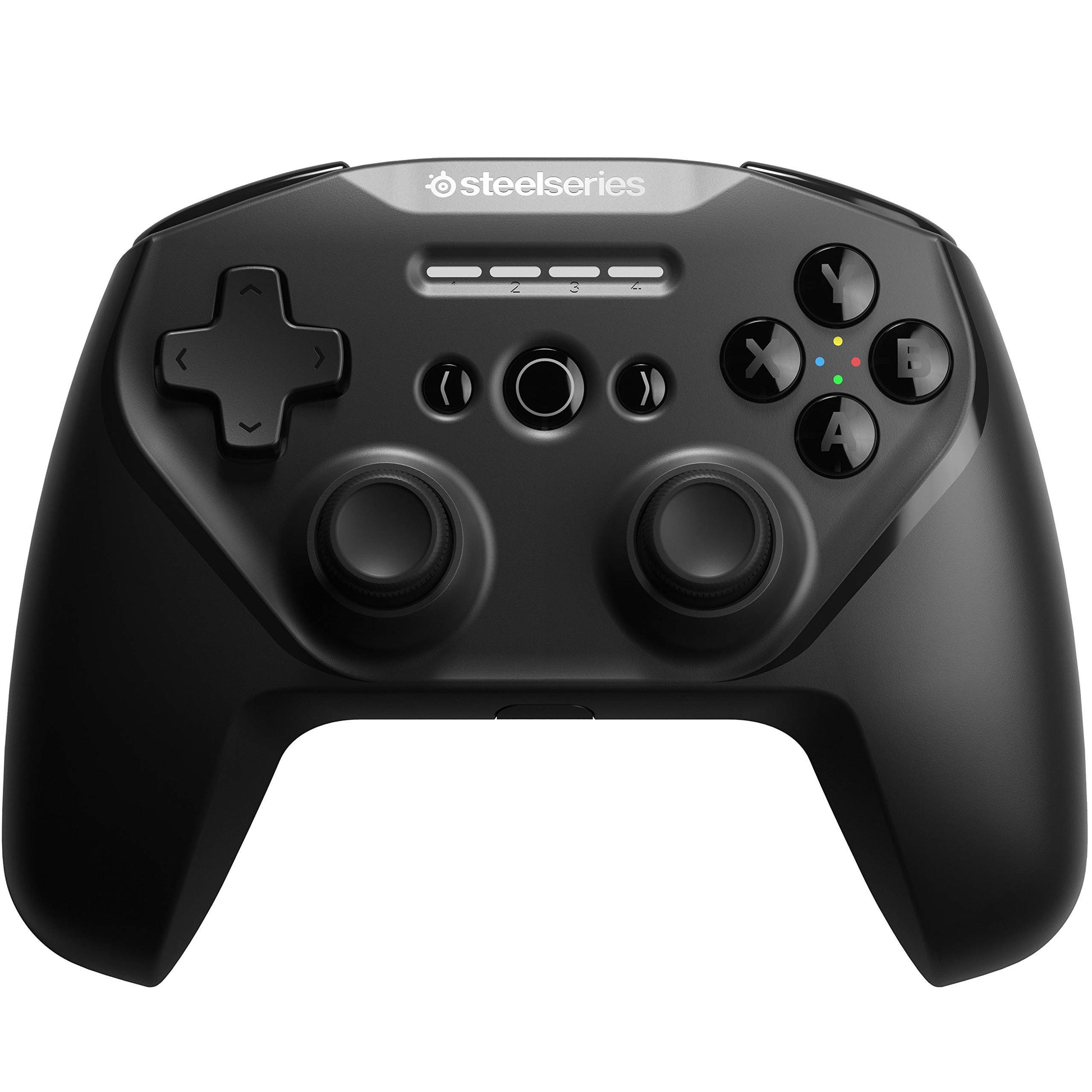 SteelSeries Stratus Duo Wireless Gaming Controller - Made for Android  Windows  and VR - Dual-Wireless Connectivity - High-Performance Materials - Supports Fortnite Mobile (refurbished)