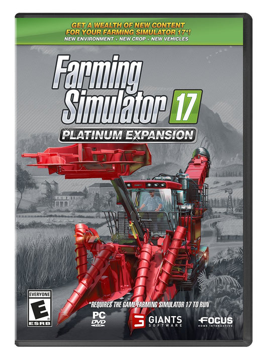 Maximum Games Farming Simulator 17 Platinum Expansion - PC Game, Model 230385