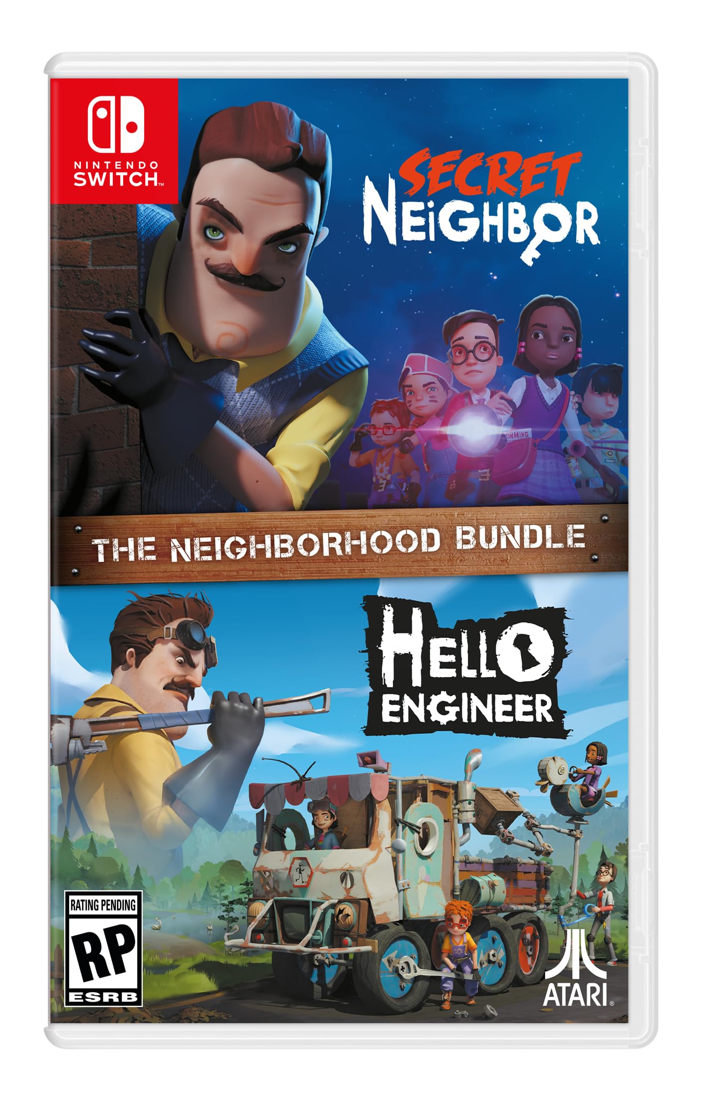Secret Neighbor + Hello Engineer - The Neighborhood Bundle - Nintendo Switch