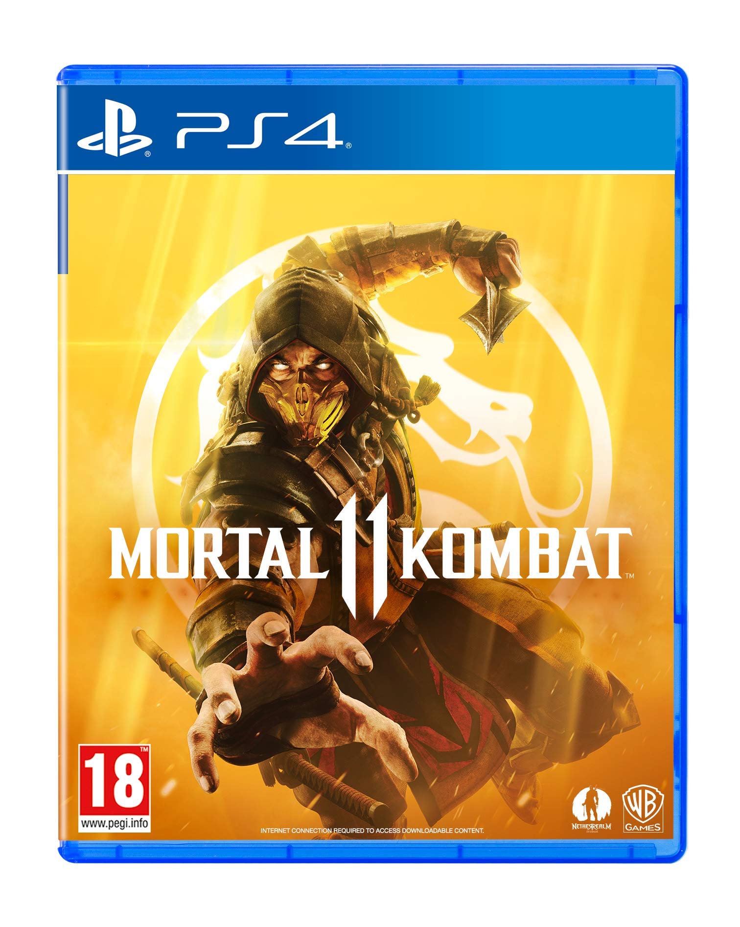 Warner Bros. Mortal Kombat 11 for PS4 - Action Fighting Game, Model 1000738900